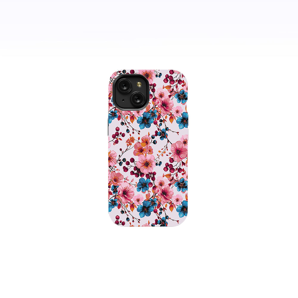 Dual-Tone Cherry Blossoms Phone Case