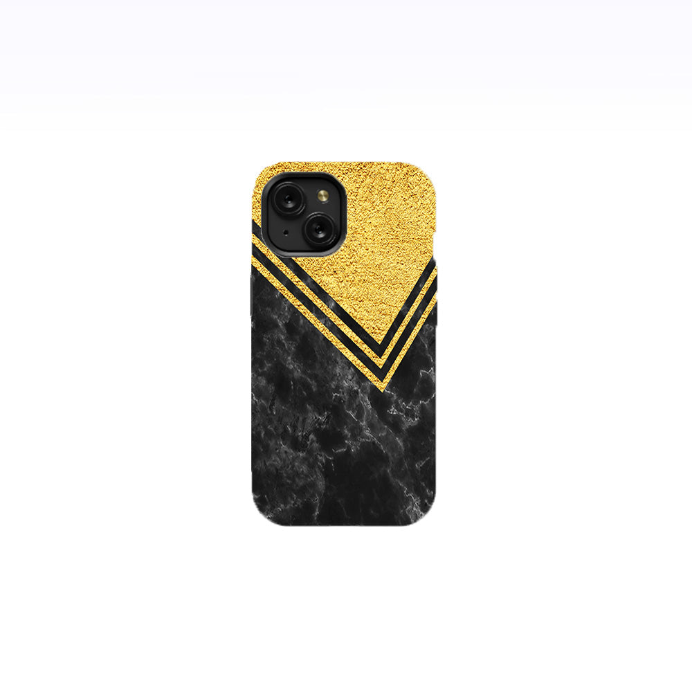 Golden Marble Phone Case