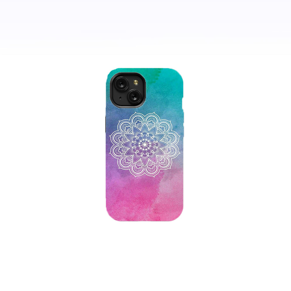 Gradient Mandala Art Phone Case