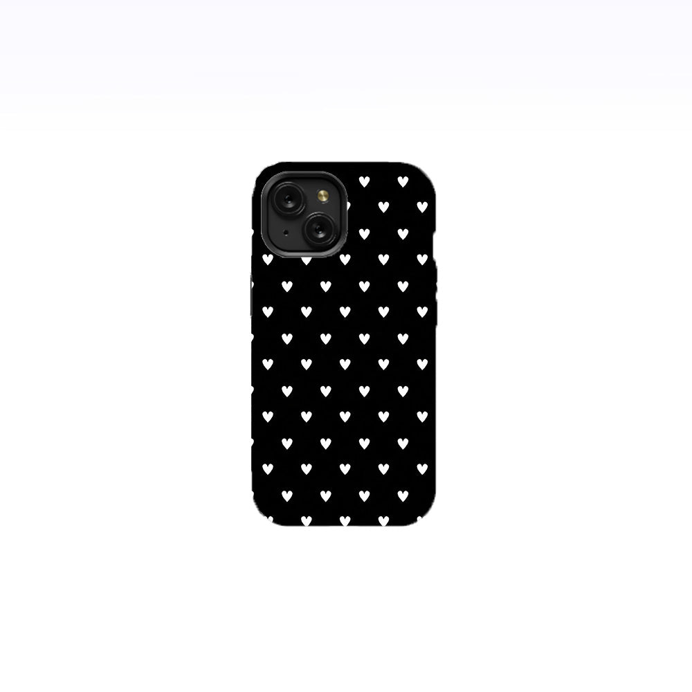 Heart Grid Phone Case