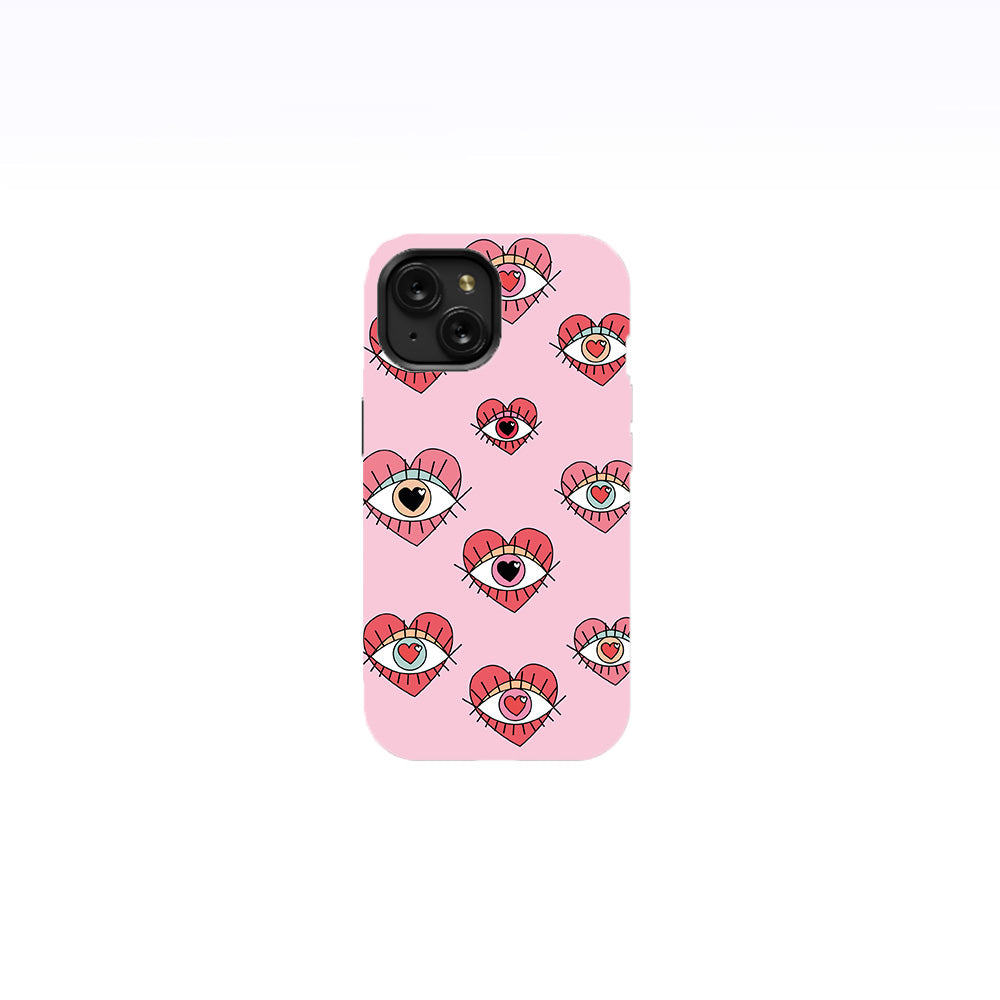 Heart-Evil Eyes Phone Case
