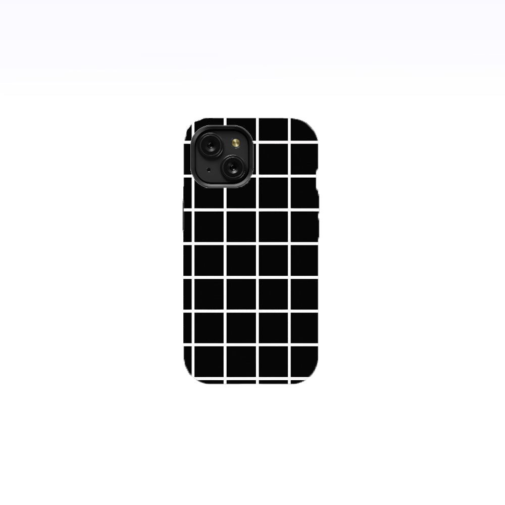Mono Grid Phone Case