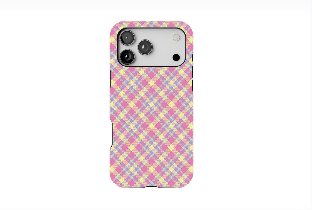 Pastel Plaid Phone Case