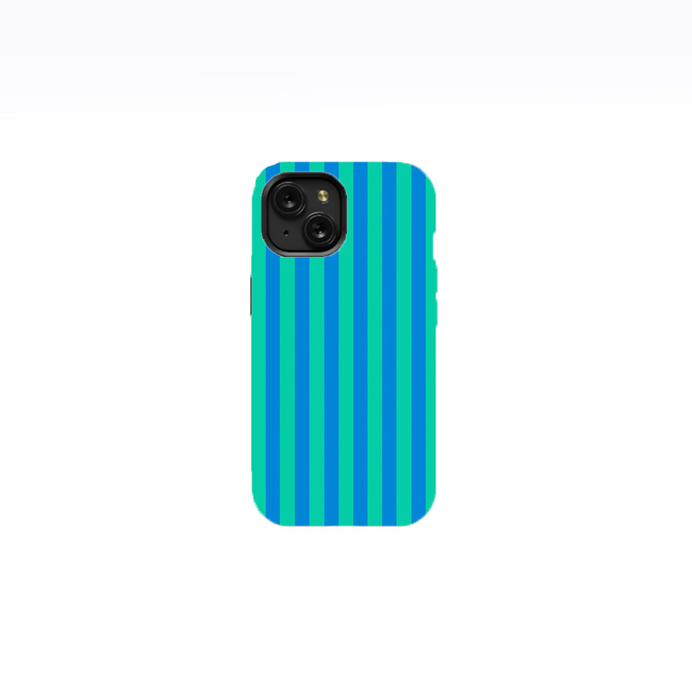 Neon Tide Stripes Phone Case