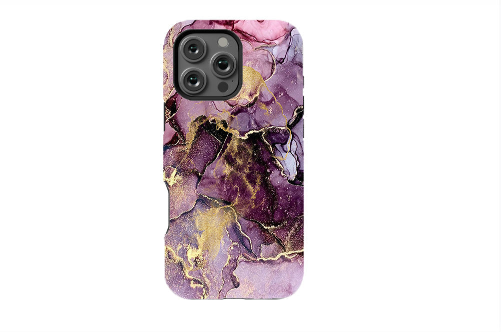 Gold Foil Glitter Marble Phone Case