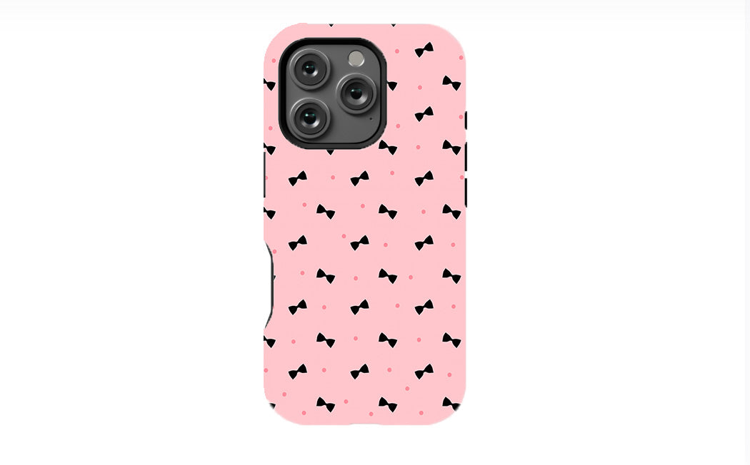 Pink Bowtie Phone Case