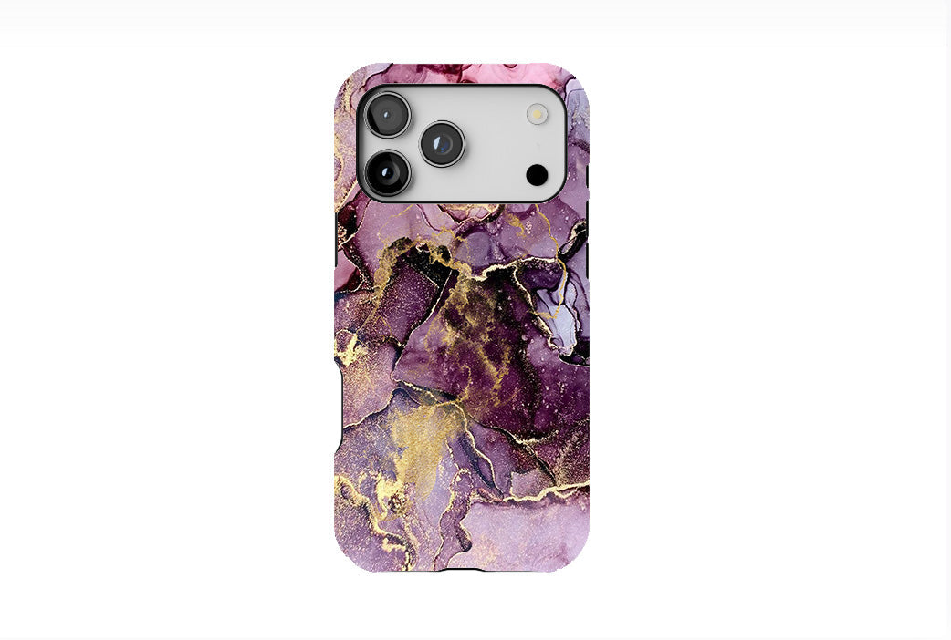 Gold Foil Glitter Marble Phone Case