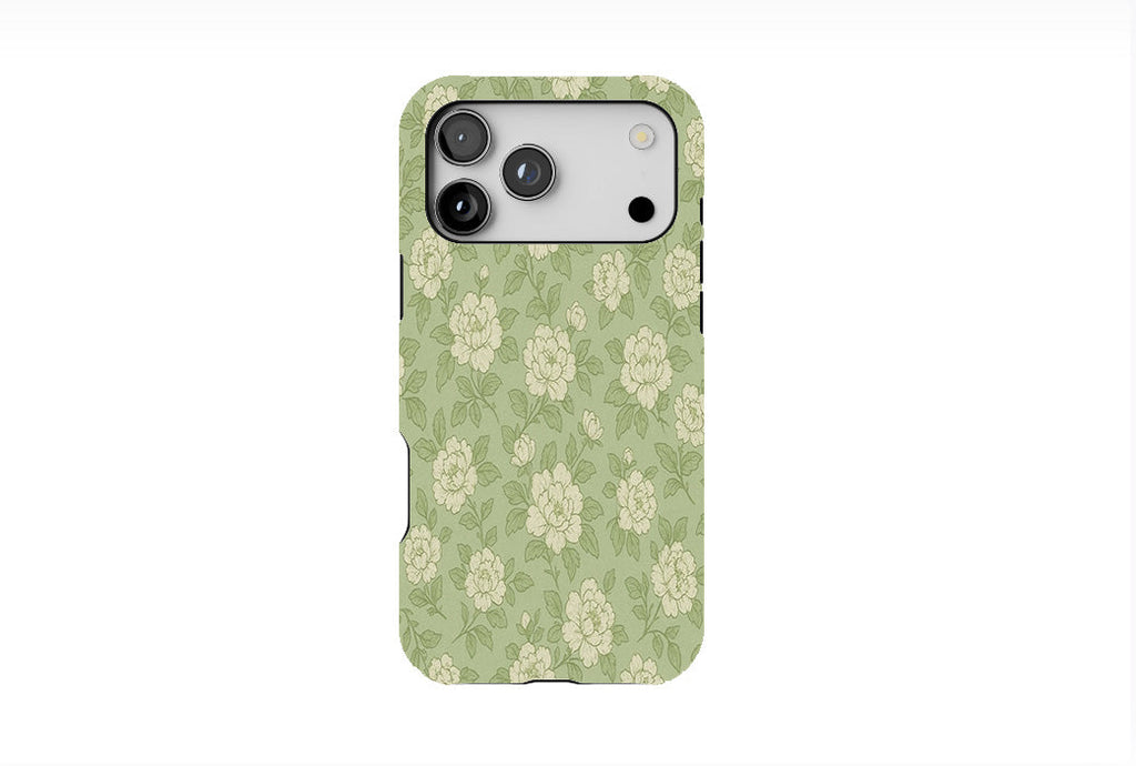 Sage floral Phone Case