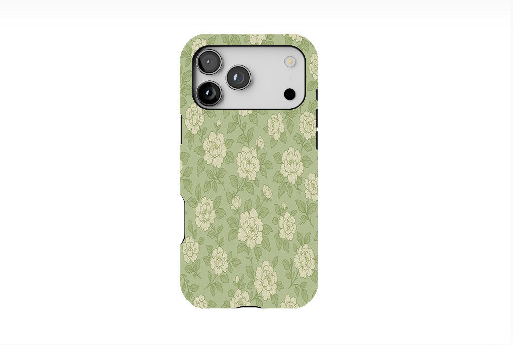 Sage floral Phone Case
