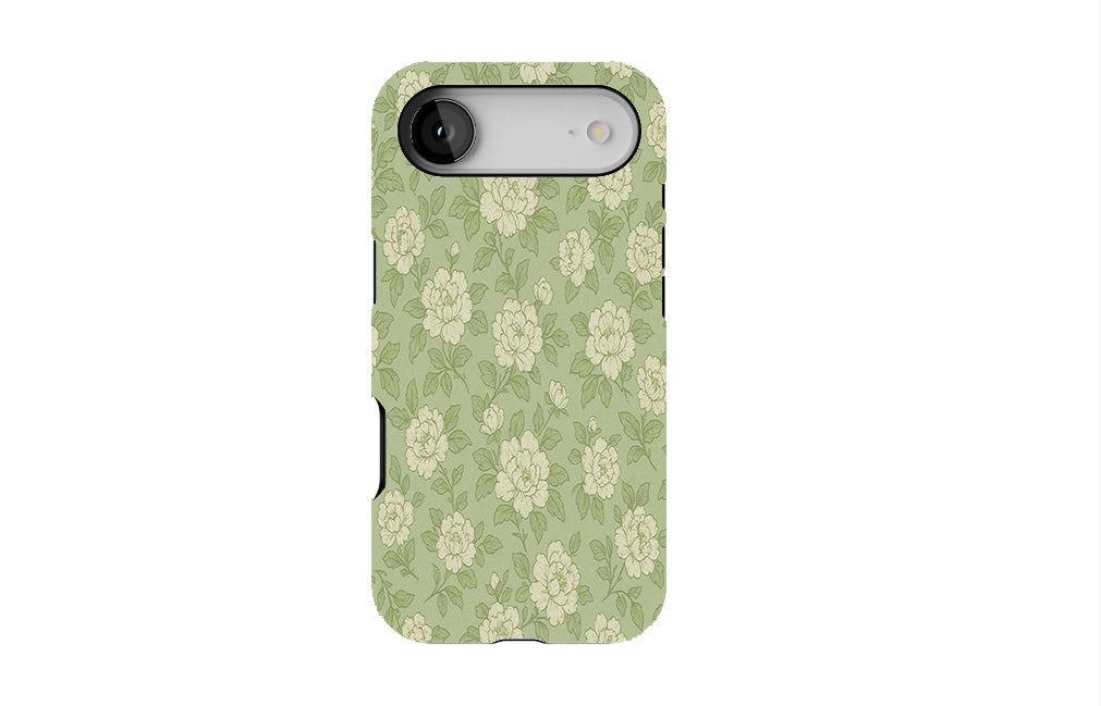 Sage floral Phone Case