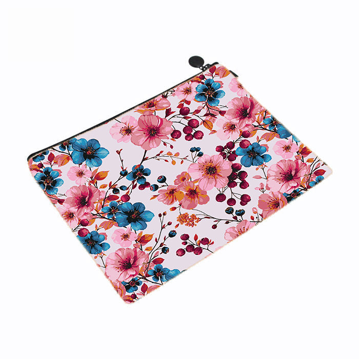 Dual Tone Cherry Blossoms Makeup Bag
