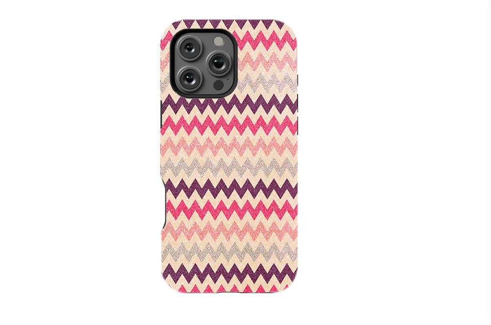 Sunset ZigZag Phone Case