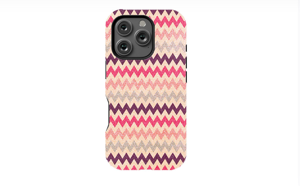 Sunset ZigZag Phone Case