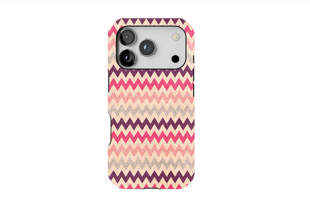 Sunset ZigZag Phone Case