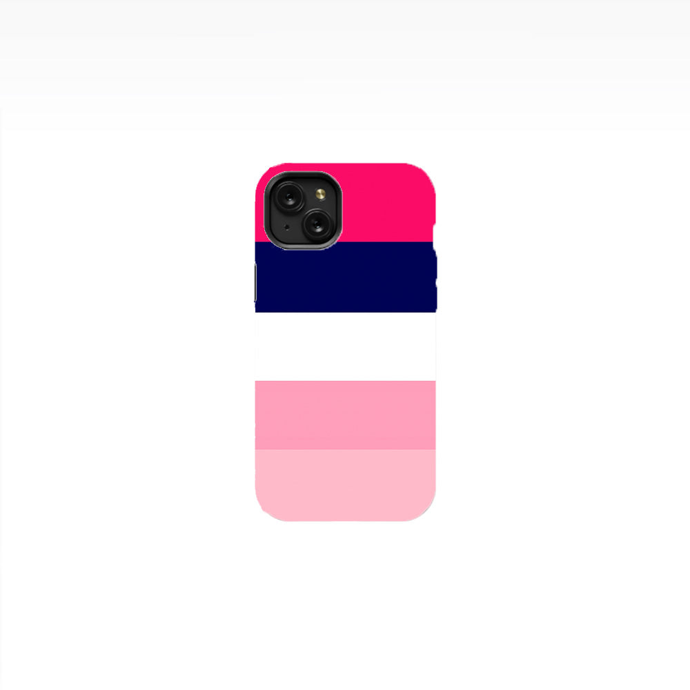 Blush Contrast Phone Case