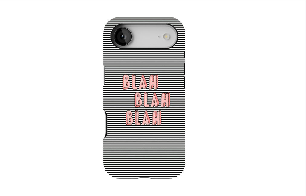 Blah Blah Blah Phone Case