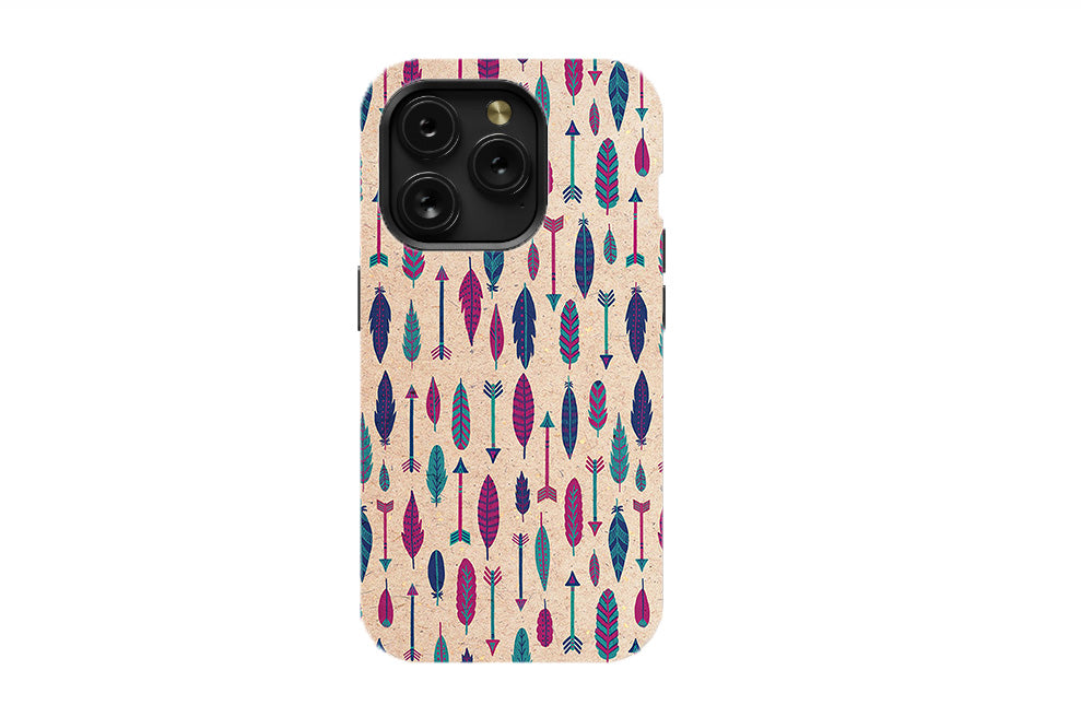 Tribal Feathers Phone Case