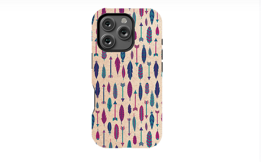 Tribal Feathers Phone Case