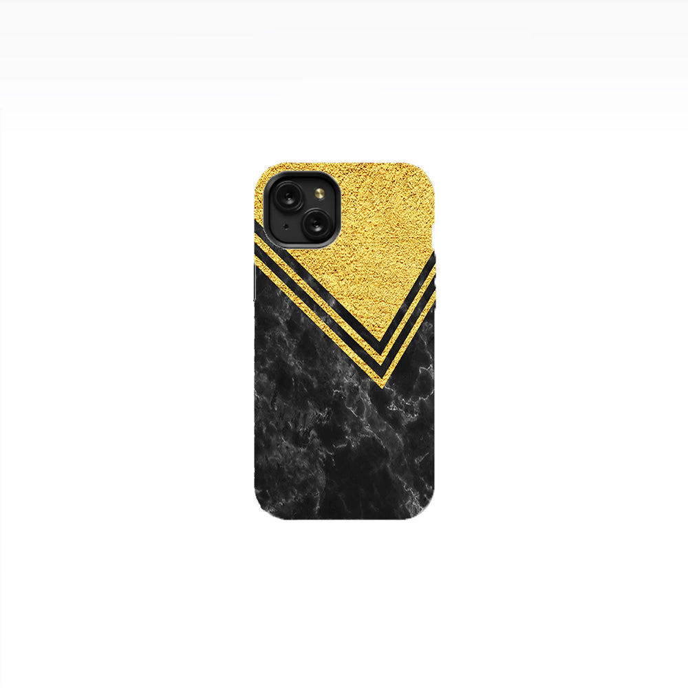 Golden Marble Phone Case
