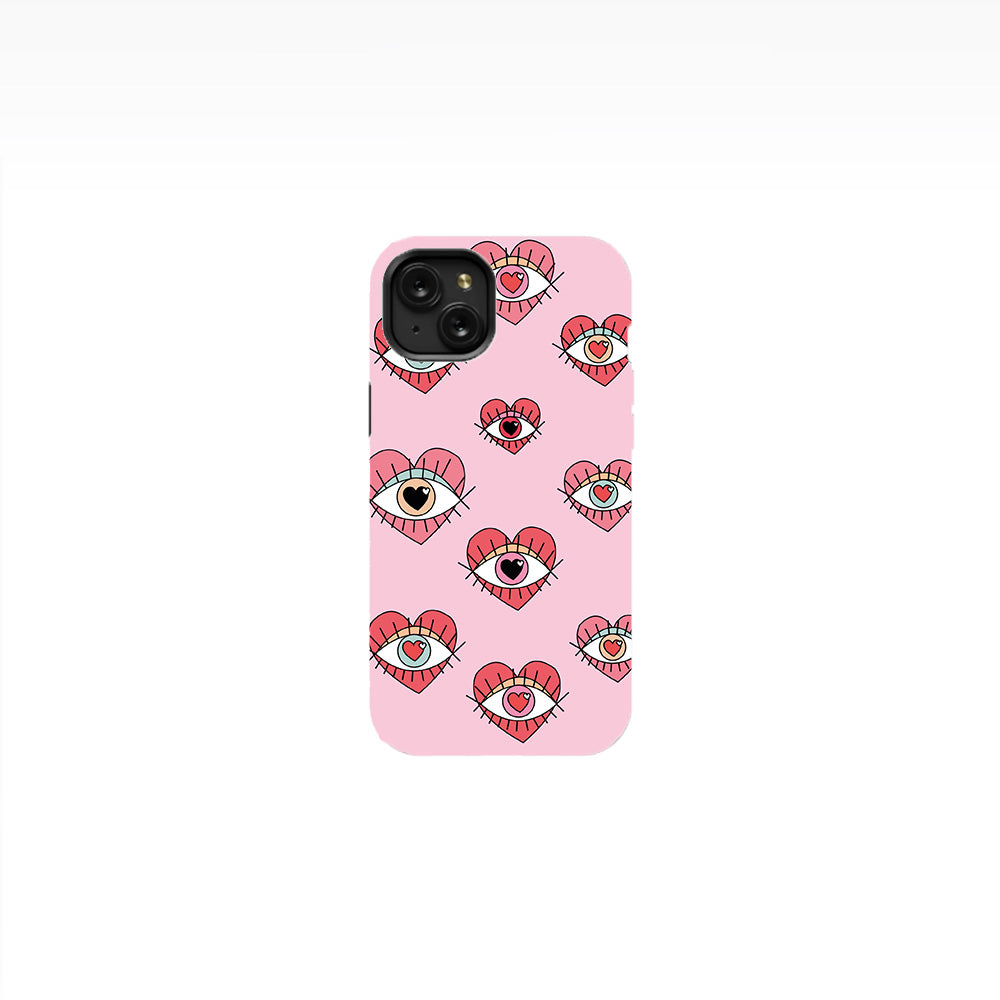 Heart-Evil Eyes Phone Case