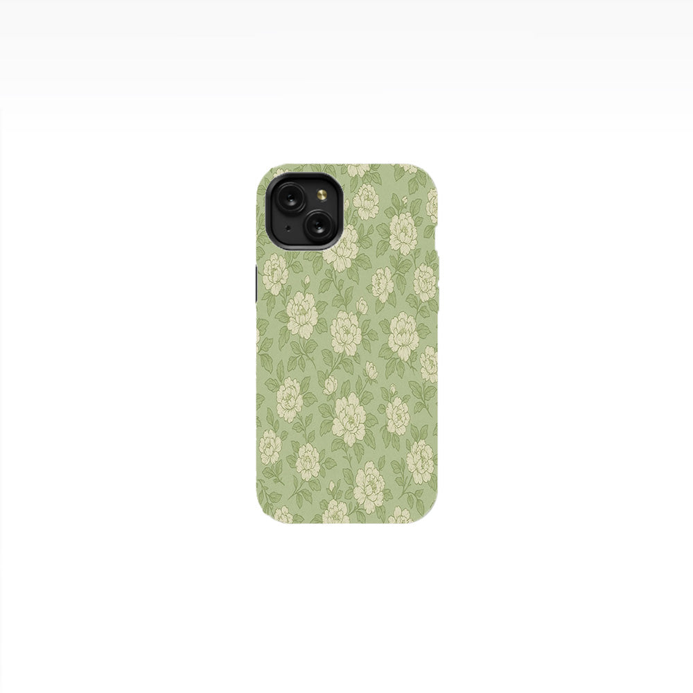 Sage floral Phone Case
