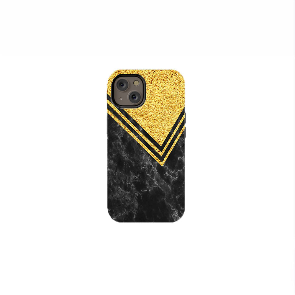 Golden Marble Phone Case