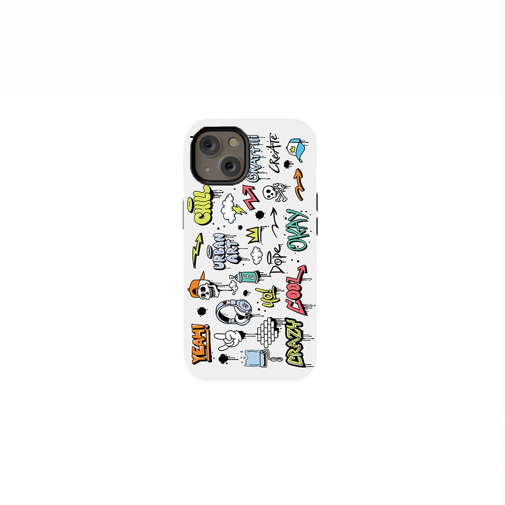 Graffiti Cartoons-Doodles Phone Case