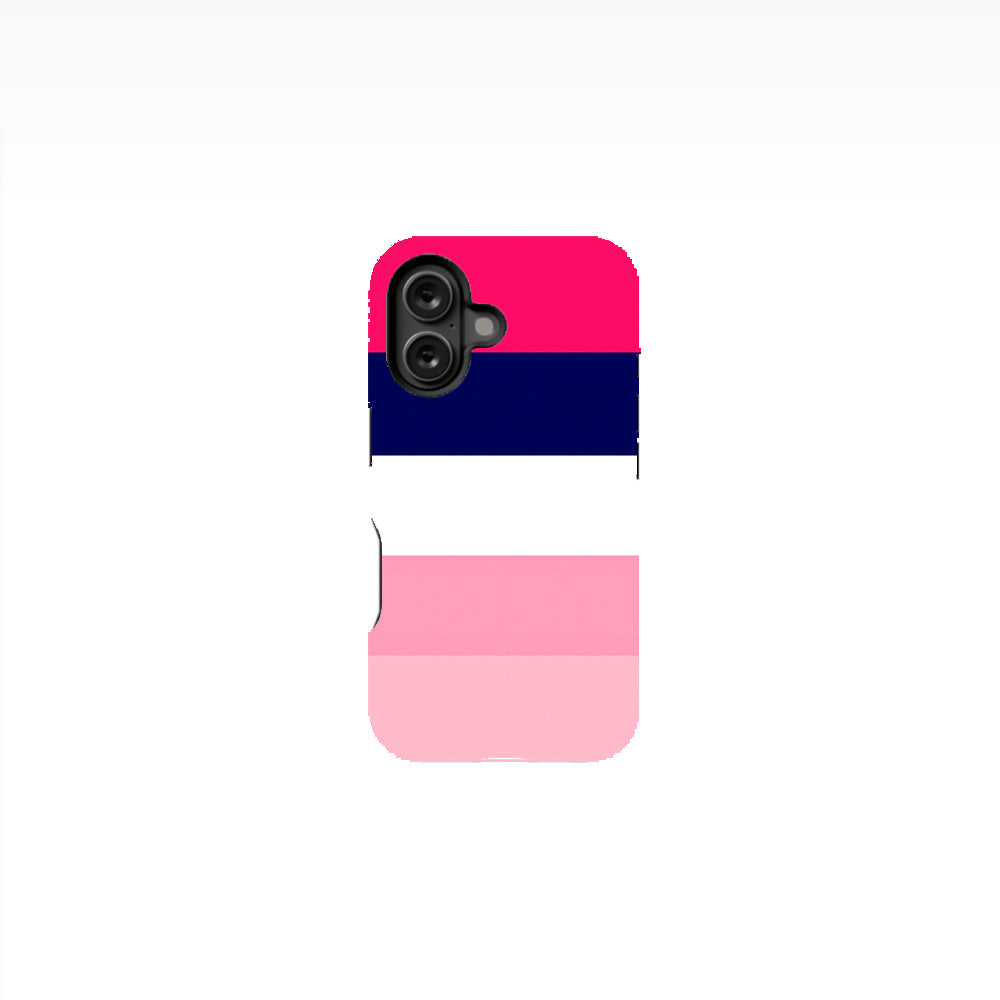 Blush Contrast Phone Case