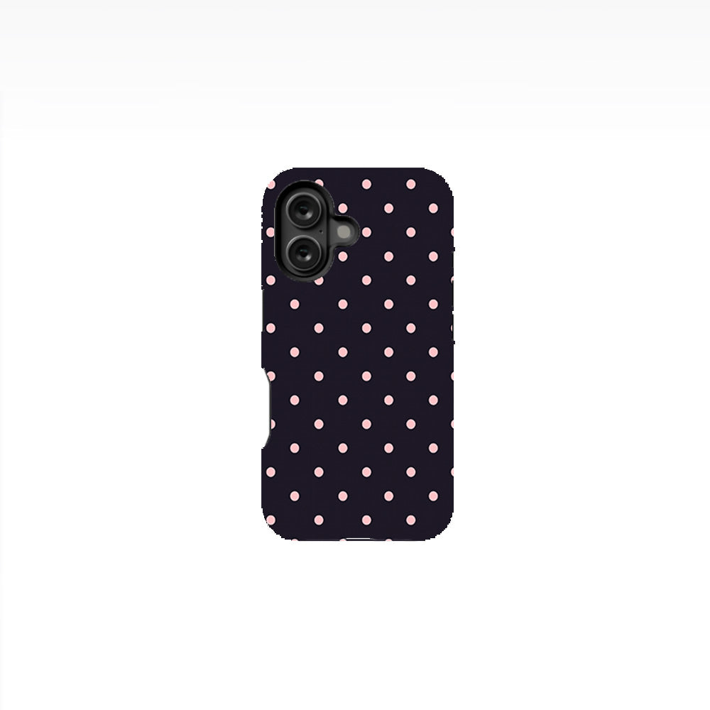 Blush Pink Polka Dots Phone Case