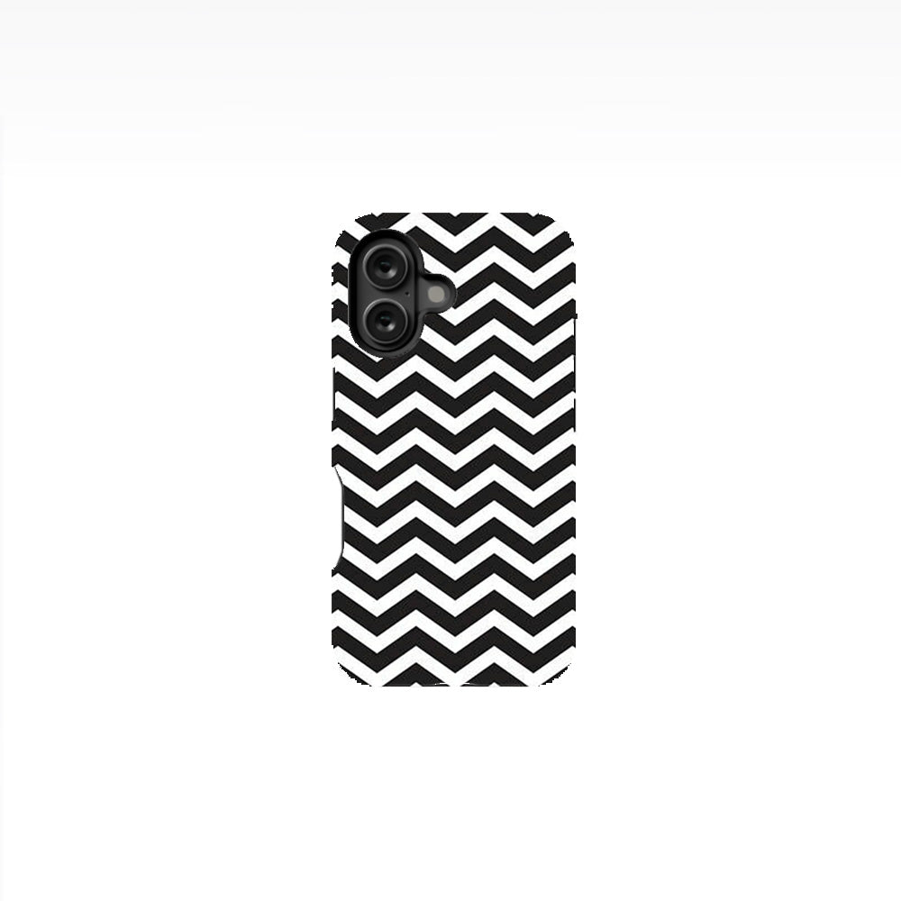 Chevron Noir Phone Case