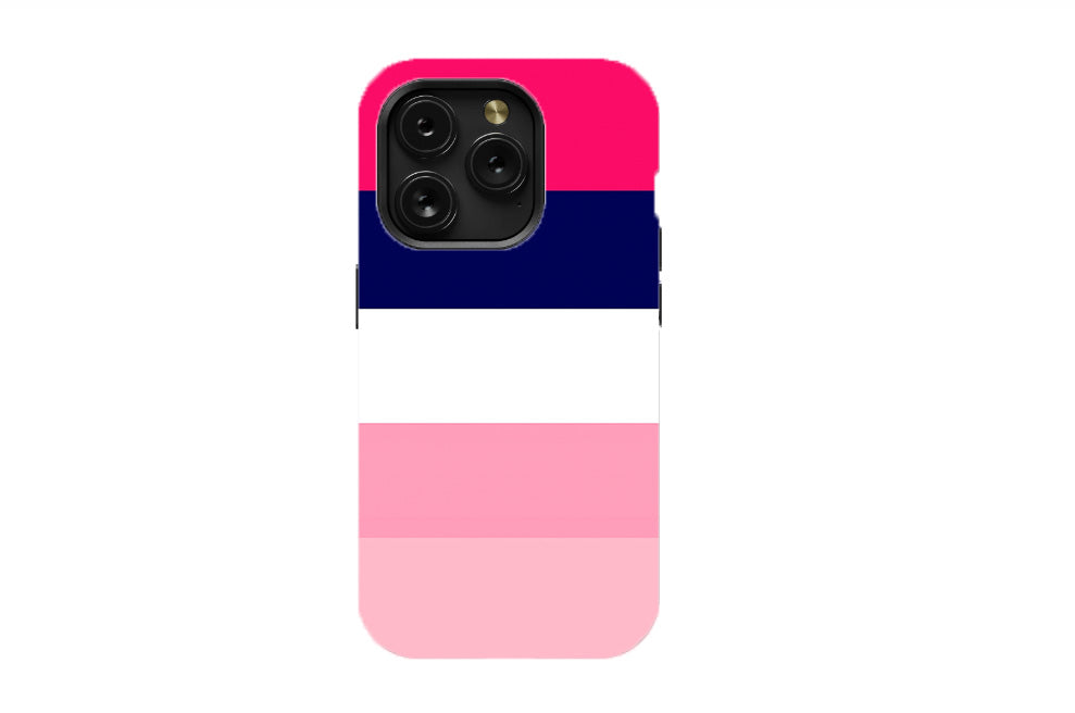 Blush Contrast Phone Case