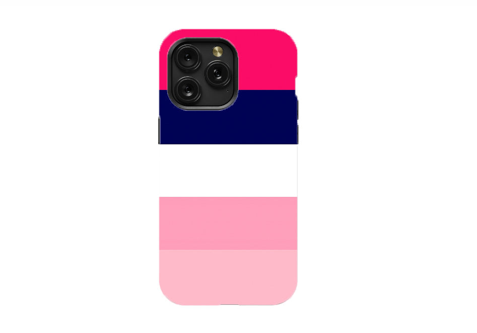 Blush Contrast Phone Case