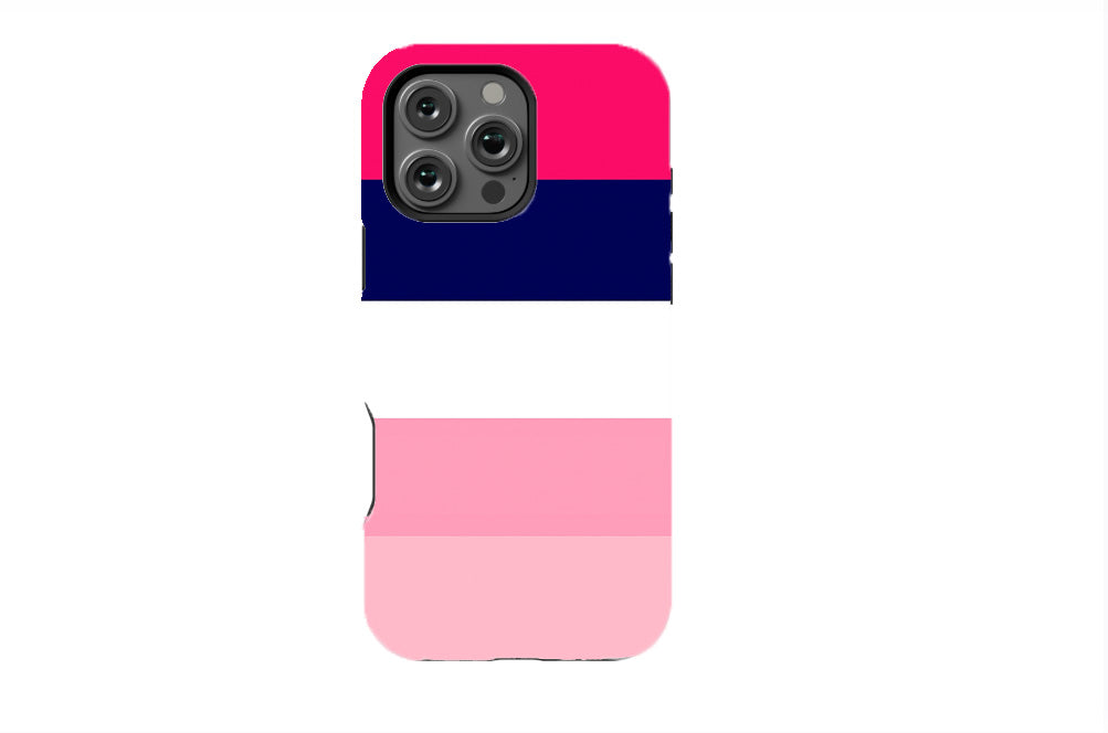 Blush Contrast Phone Case