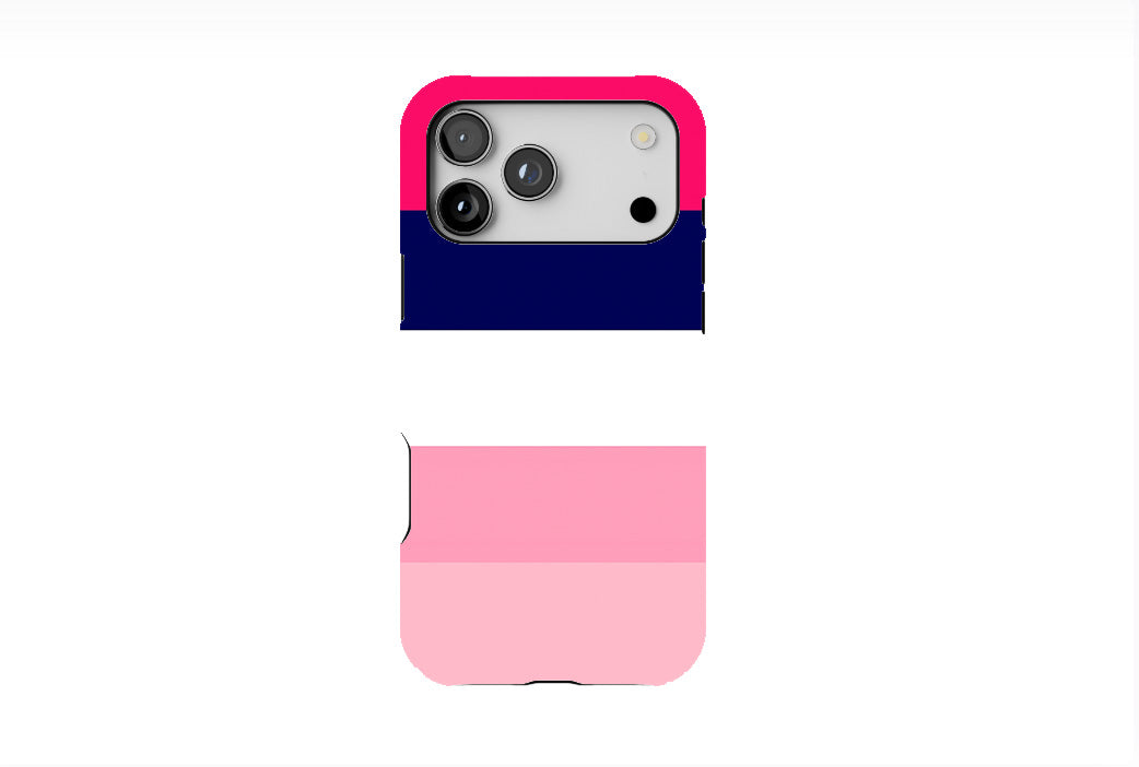 Blush Contrast Phone Case