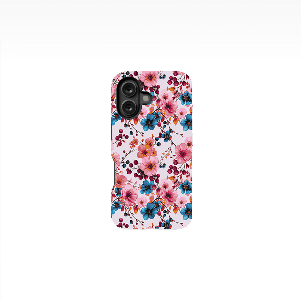 Dual-Tone Cherry Blossoms Phone Case