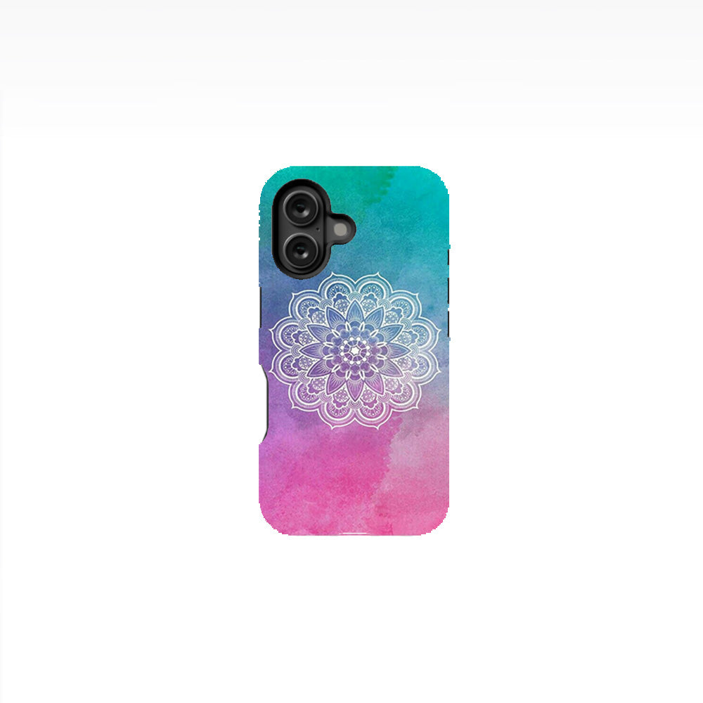 Gradient Mandala Art Phone Case