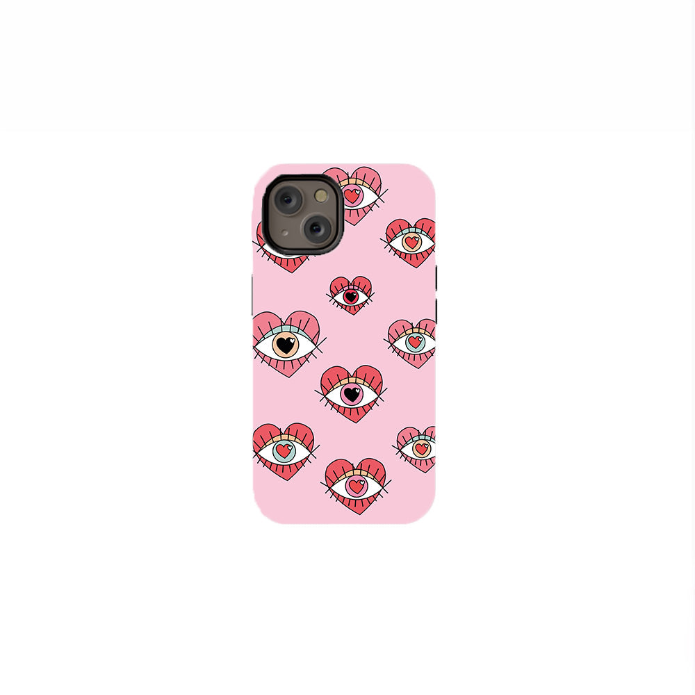 Heart-Evil Eyes Phone Case
