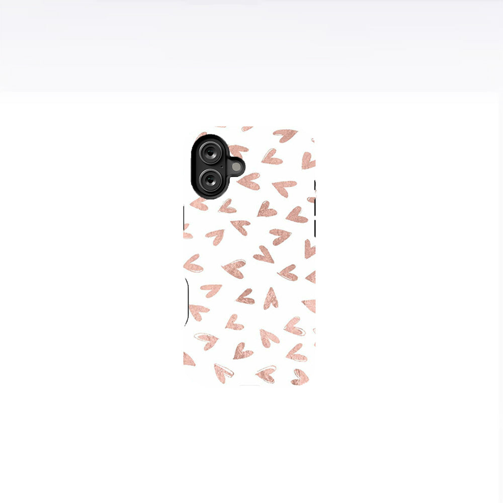 Blush Hearts Phone Case