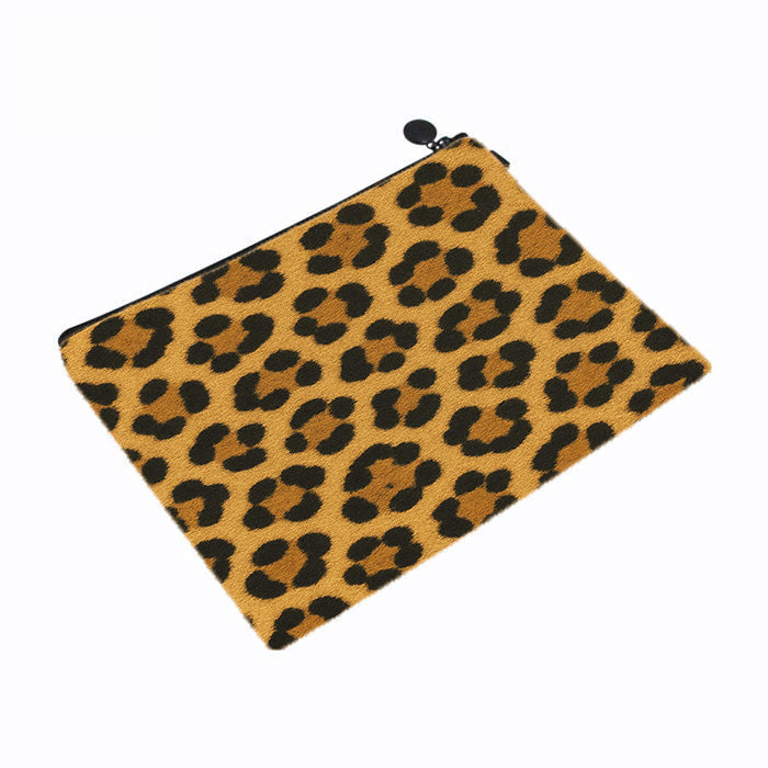 Leopard Skin Makeup Bag