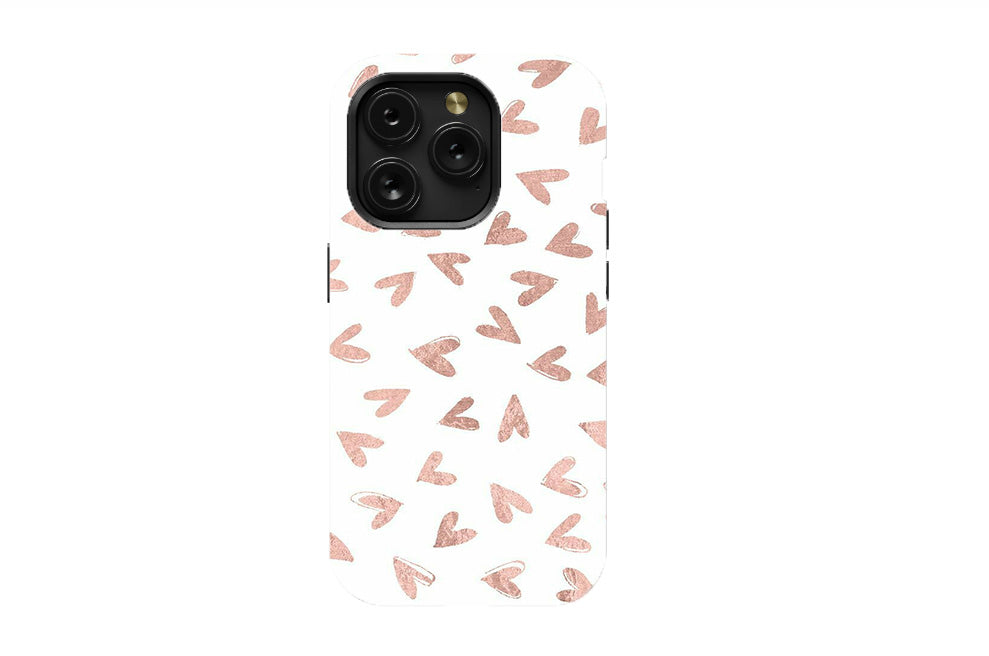 Blush Hearts Phone Case