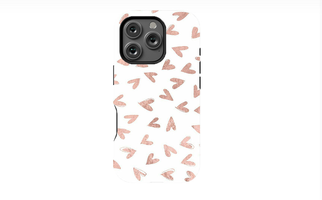 Blush Hearts Phone Case
