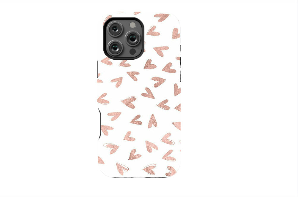 Blush Hearts Phone Case