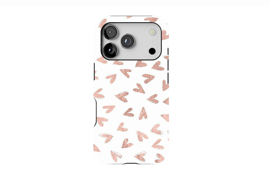 Blush Hearts Phone Case