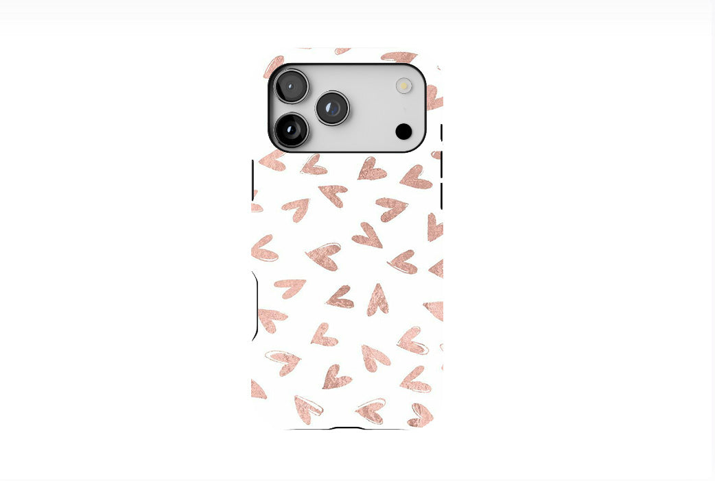 Blush Hearts Phone Case