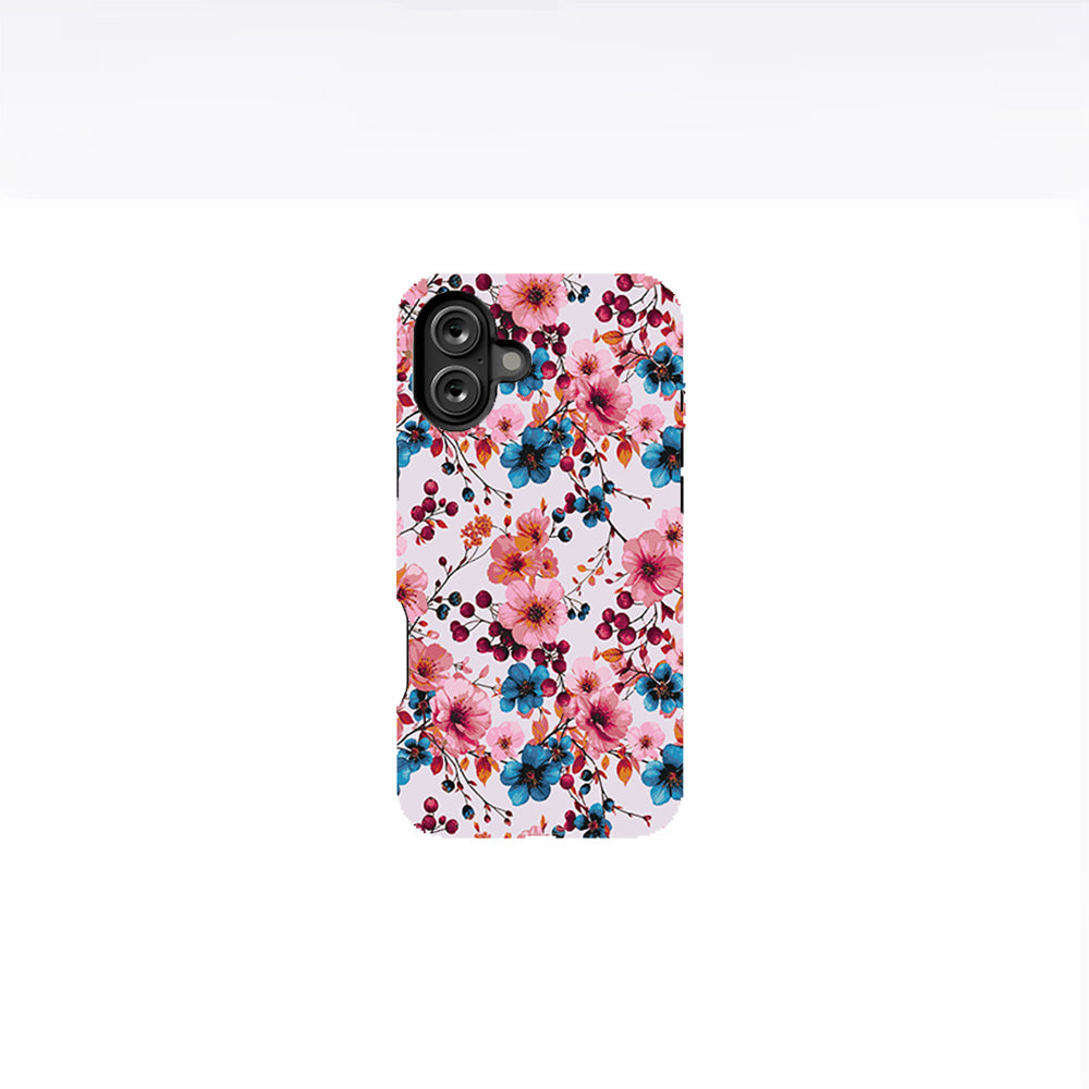 Dual-Tone Cherry Blossoms Phone Case