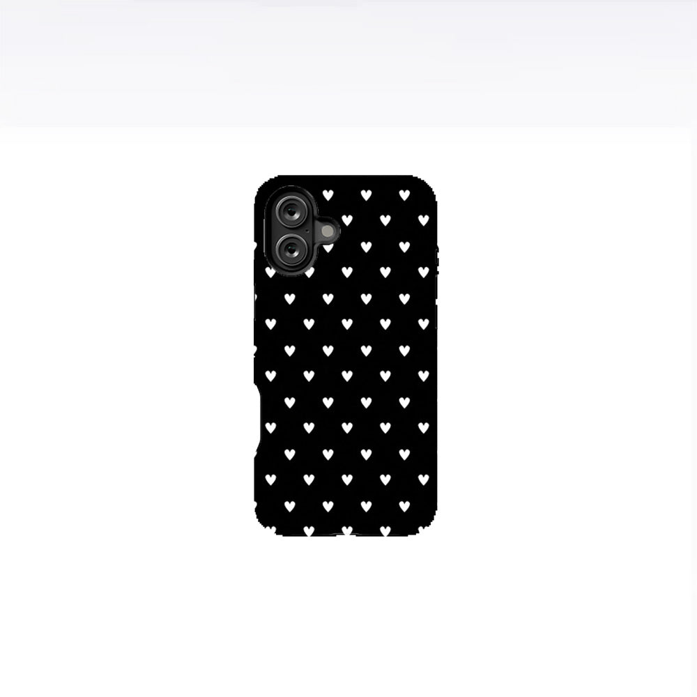 Heart Grid Phone Case