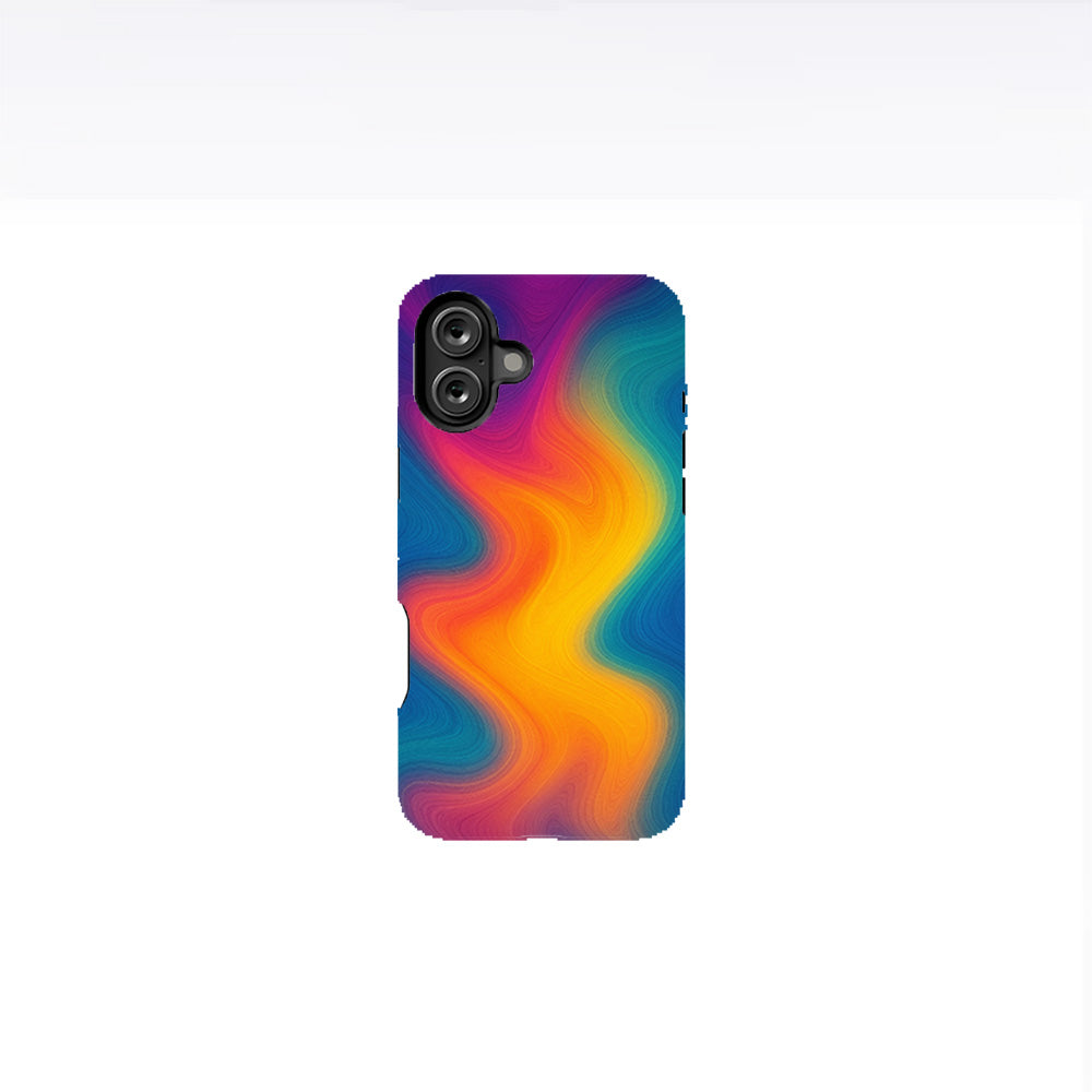 Neon Waves Phone Case