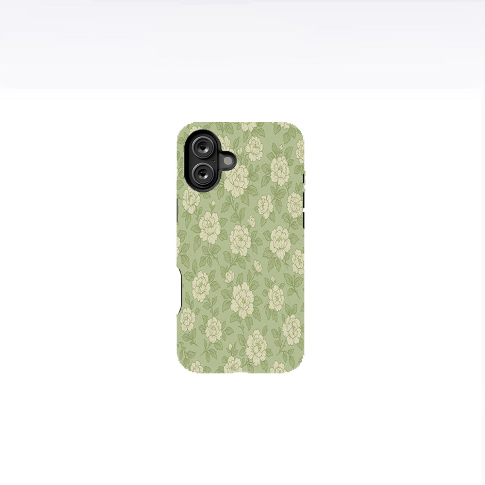 Sage floral Phone Case