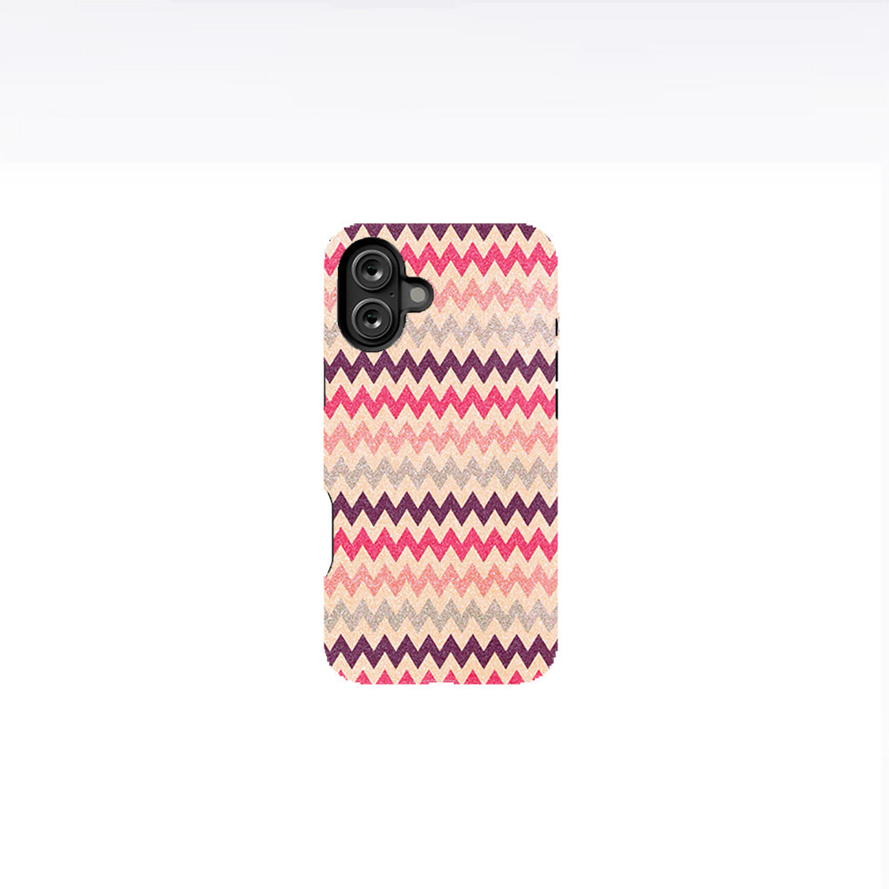 Sunset ZigZag Phone Case