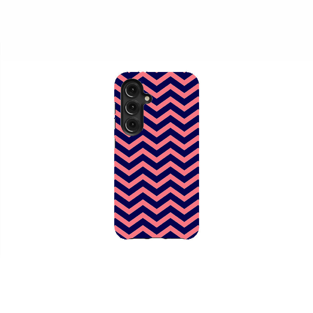 Coral ZigZag Phone Case